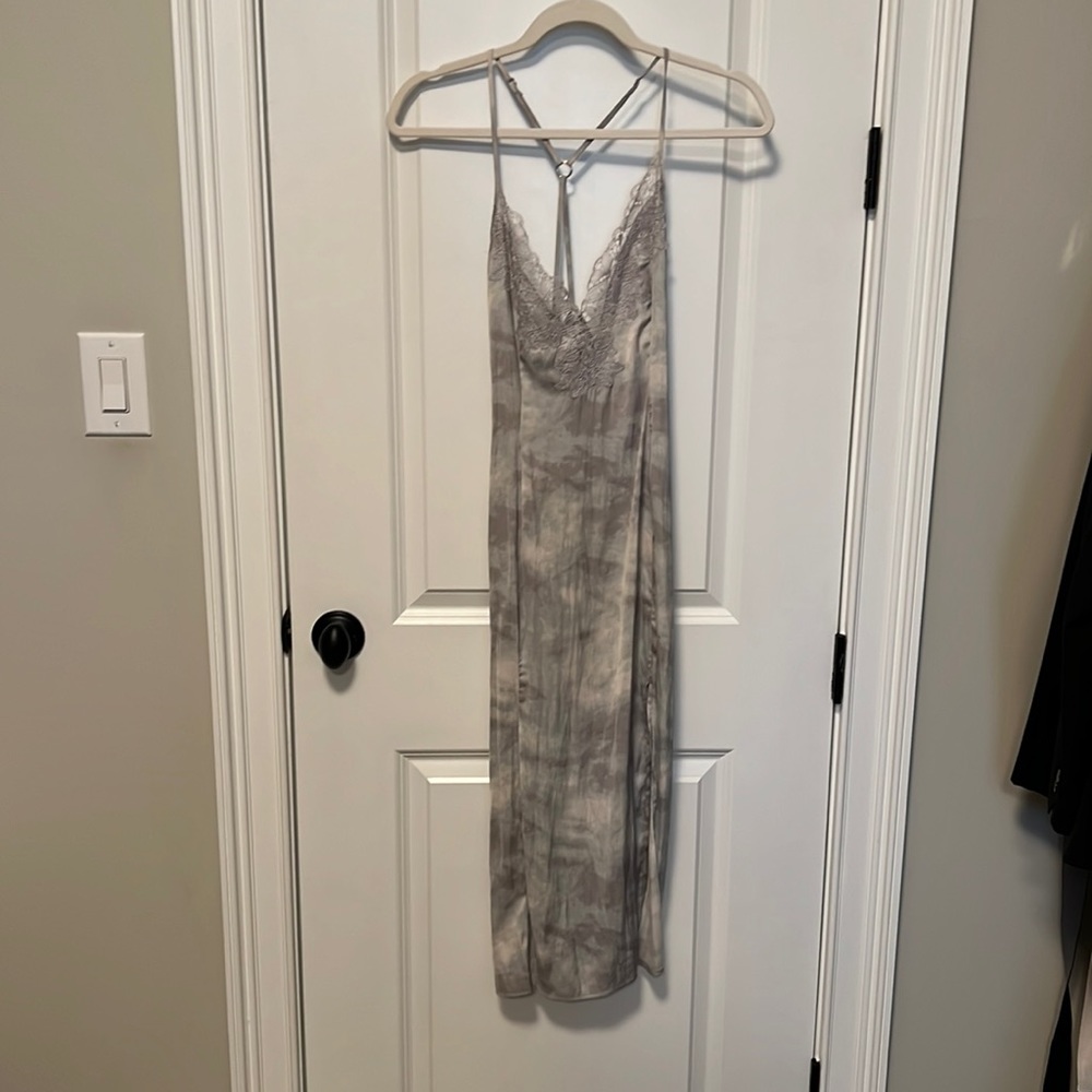 Free people silk slip dress